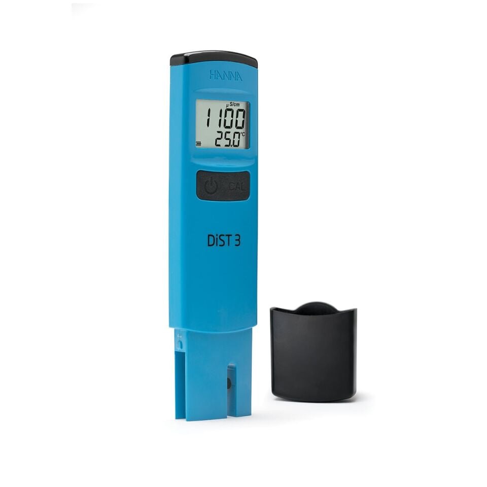 Hanna HI98303 – DiST® 3 EC Test Cihazı (0–2000 µS/cm) Su Geçirmez