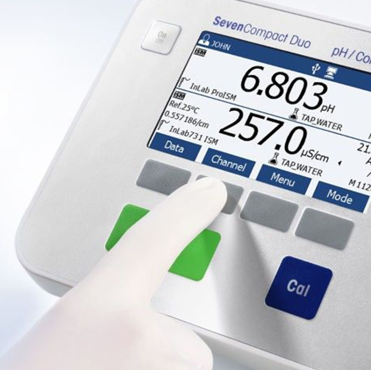 Mettler Toledo S210-Kit SevenCompact Masaüstü pH Metre | InLab Expert Pro-ISM | pH -2.000…20.000 | mV/ORP + Sıcaklık