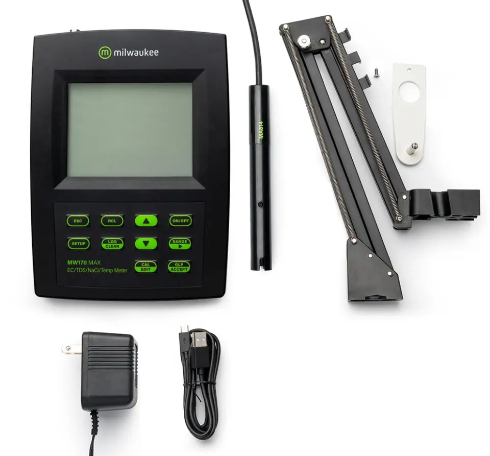 Milwaukee Masaüstü EC TDS Tuzluluk Sıcaklık Ölçer  MW170 MAX