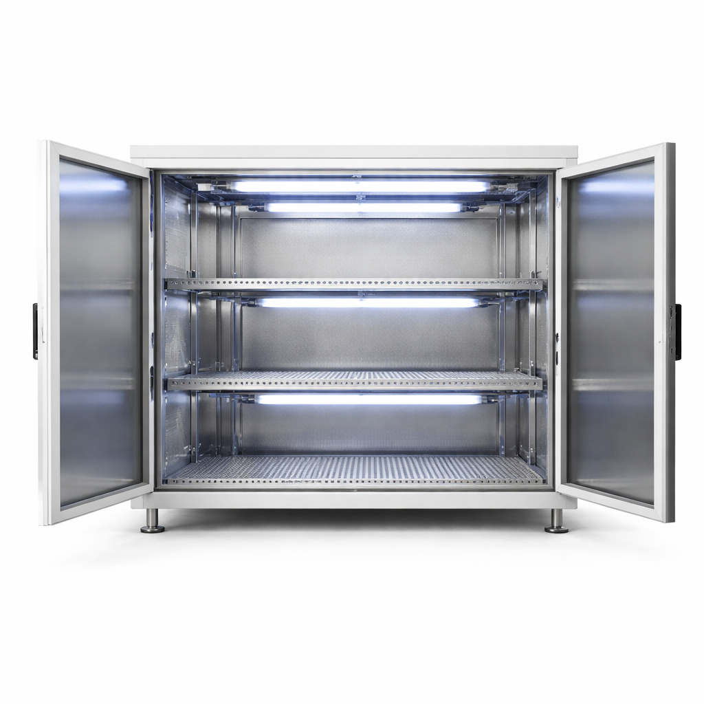 UV-C Sterilizasyon Kabini Laboratuvar Tipi | Paslanmaz UV Dezenfeksiyon Dolabı