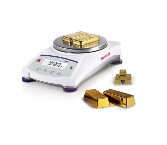 OHAUS PJX2002M Hassas Terazi 2200 gr / 0.01 gr / Ø180 mm 30430041