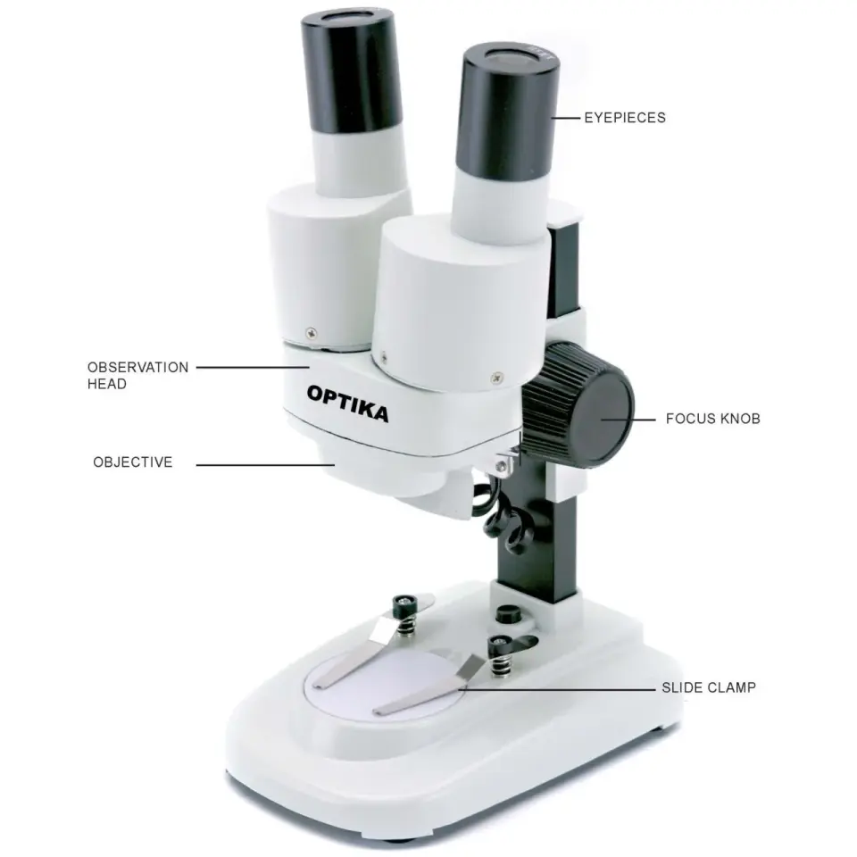 OPTIKA STX Binoküler Stereo Mikroskop - Başlangıç Seviyesi Öğrenci Mikroskobu