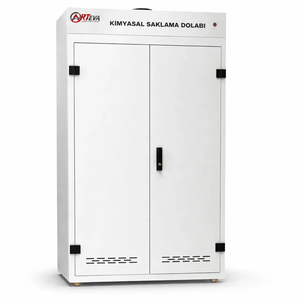 Arteva Kimyasal Saklama Dolabı 120 cm Çift kapaklı (AEKSD-120)