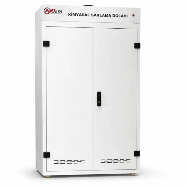 Arteva Kimyasal Saklama Dolabı 120 cm Çift kapaklı (AEKSD-120)