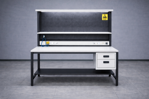 Arteva ESD Çalışma Tezgahı 150 cm (AEESDCM-150) – uygulama görseli